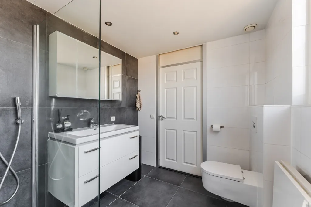 Salles de bain - Maisonnette with Garden View in Linschoten