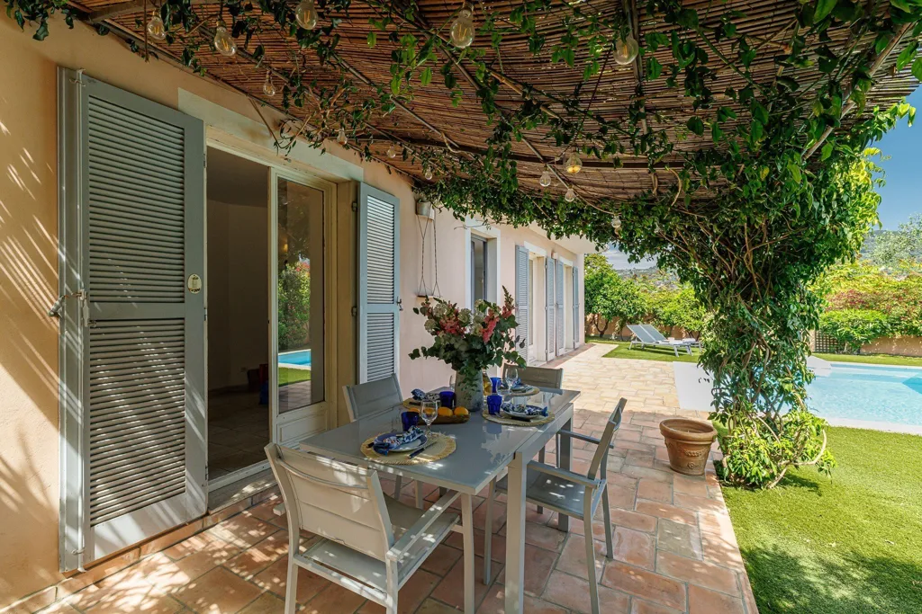 Terrace - Character House with Pool in Nice Cimiez