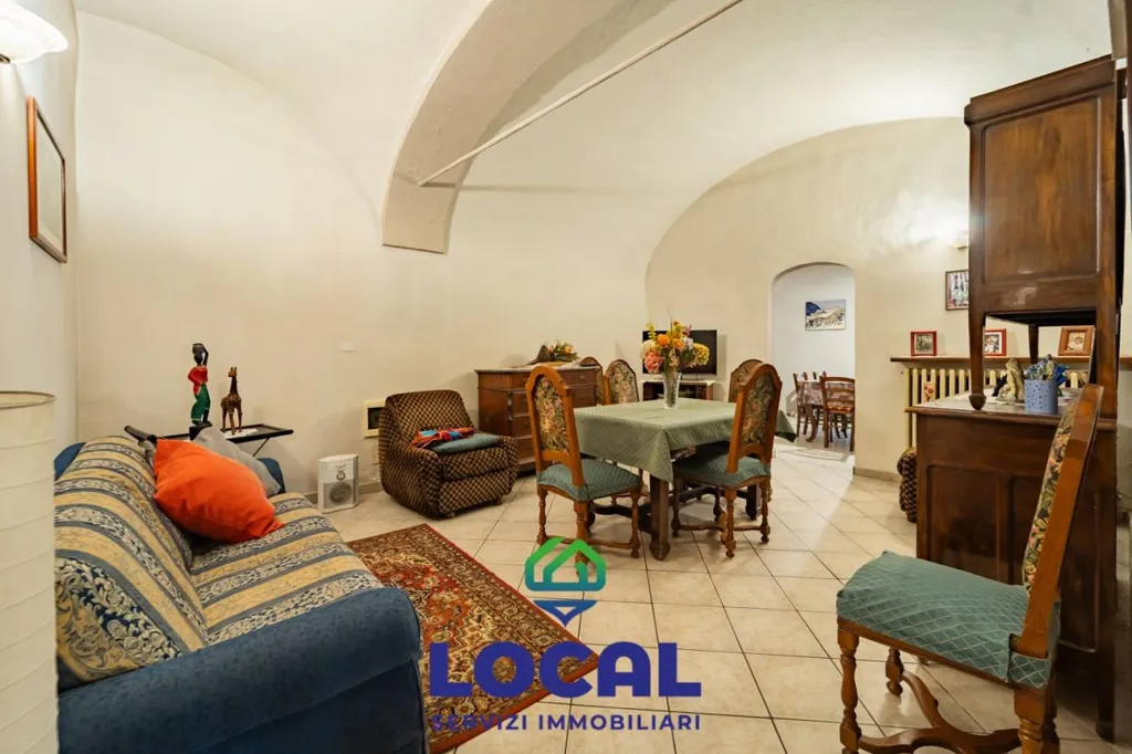 Séjour - Apartment with Private Garden in Murazzo
