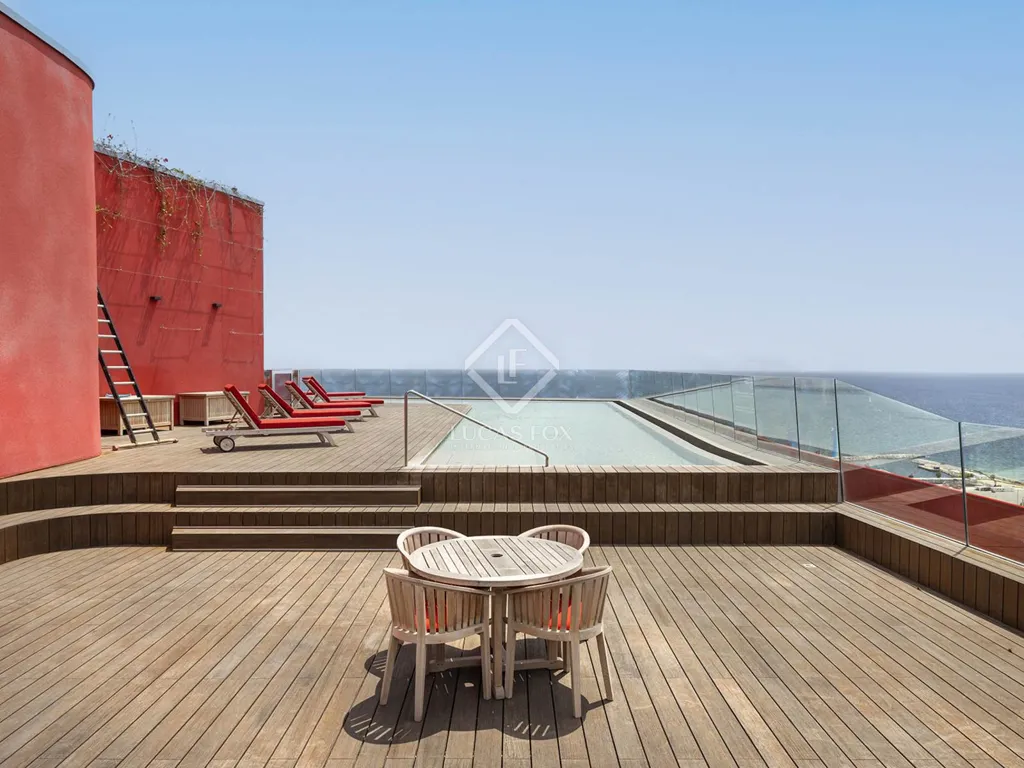 Bassein - Luxury Flat with Rooftop Pool in Diagonal Mar, Barcelona