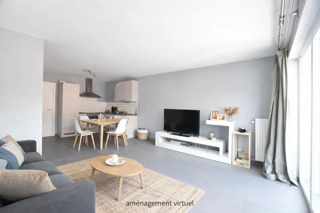 Soggiorno - Modern Apartment with Balcony in Tubize