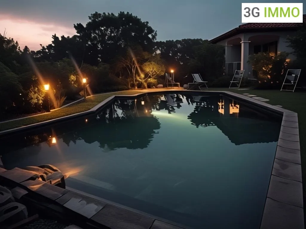Bassein - Contemporary Villa with Pool in Quiet Setting