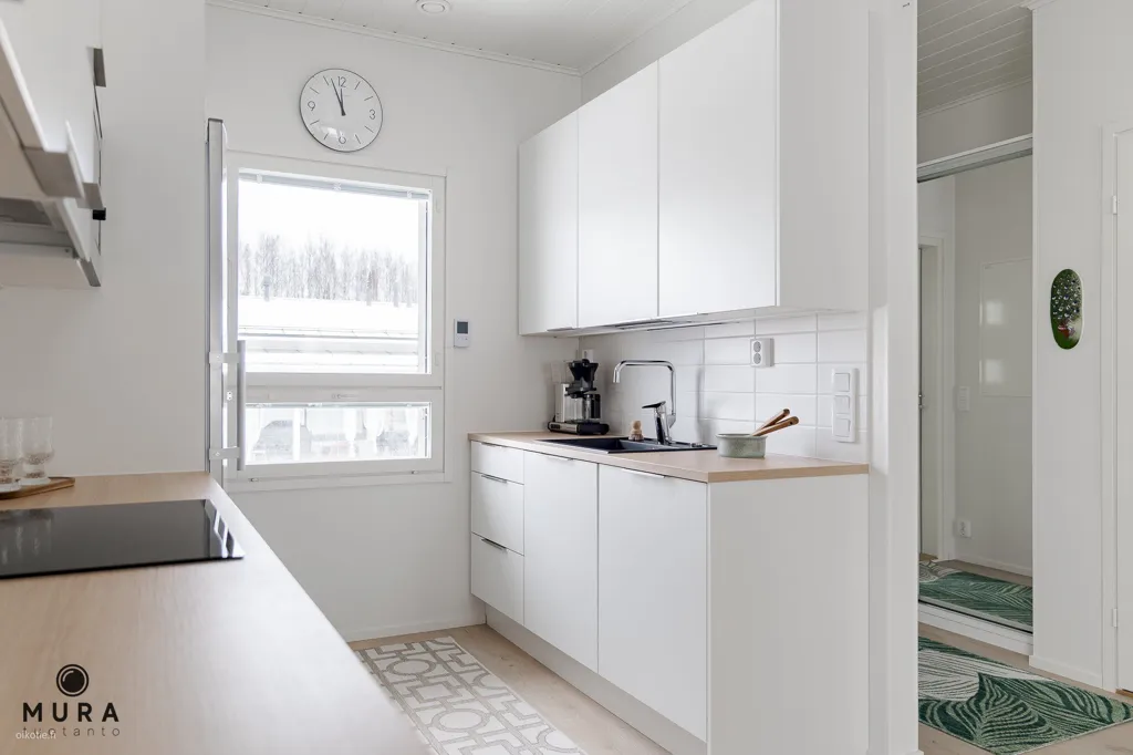 Köök - Modern Apartment with Terrace in Kangasala