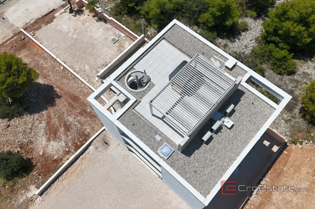 Õhuvaade - Penthouse with Sea View in Primosten