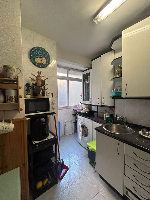 Köök - Apartment with Terrace in Valdemoro Centre