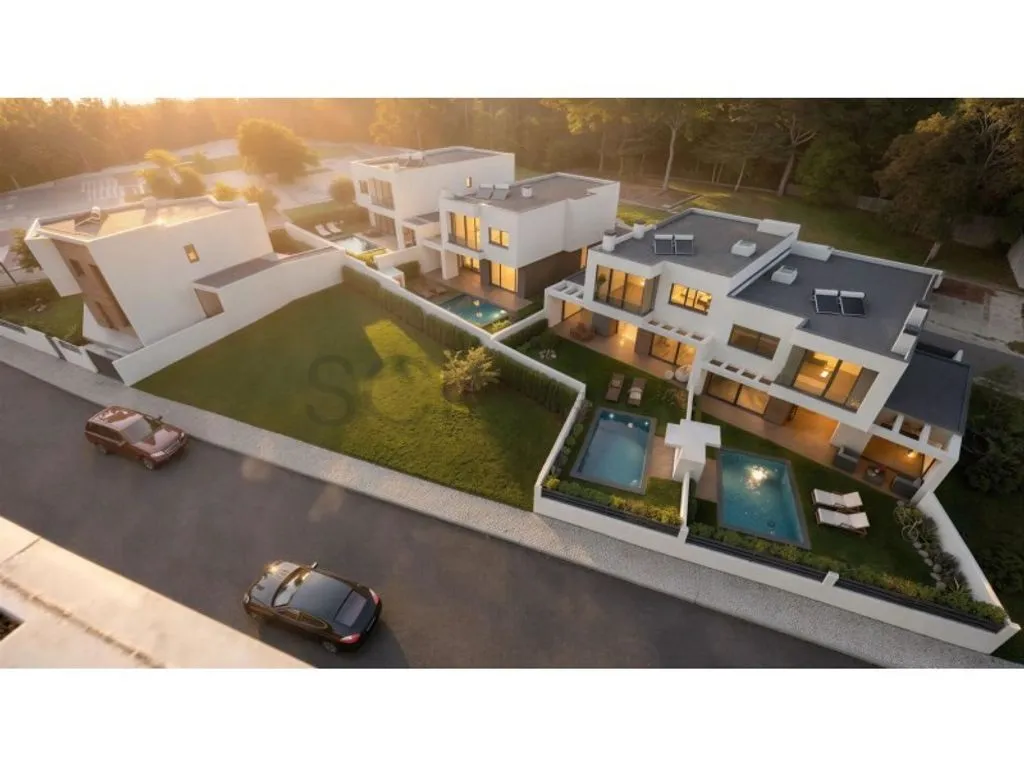 Vue aérienne - Contemporary Villa in Quinta de Santa Maria, Almada