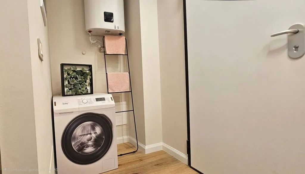 Pesuköök - Luxury Flat with Balcony in Milan