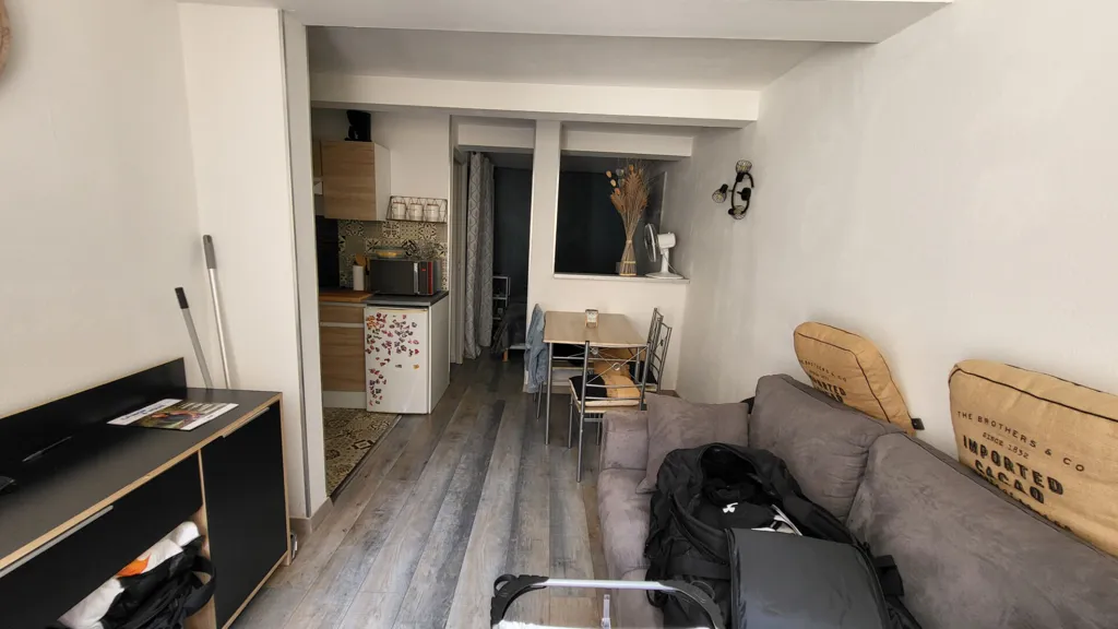 Soggiorno - Studio with Intercom in Carcassonne Centre