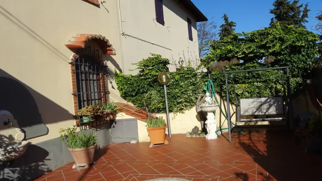 Terrasse - Rustic Terraced House with Garden in Montespertoli