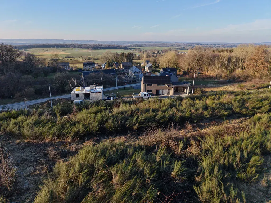 Vue aérienne - Terrain à Bâtir avec Caractère Rural à Durbuy
