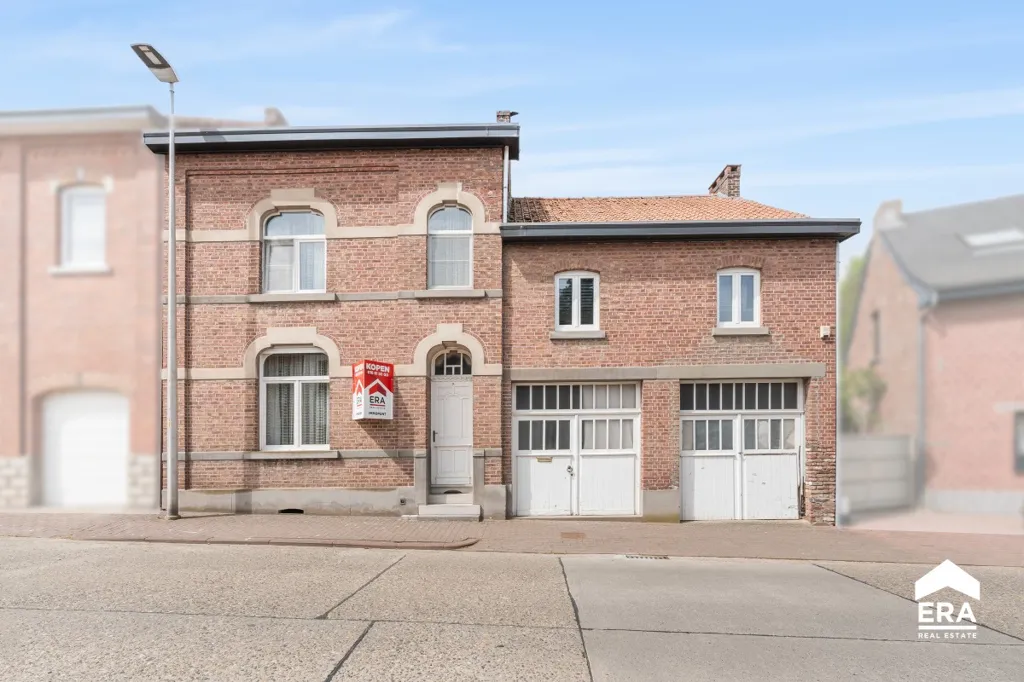 Extérieur - Maison Semi-Détachée avec Cour Solaire à Gingelom