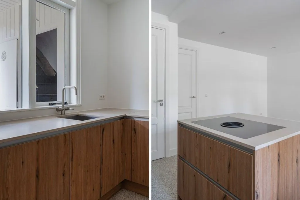 Cuisine - Renovated Apartment with Garden in The Hague