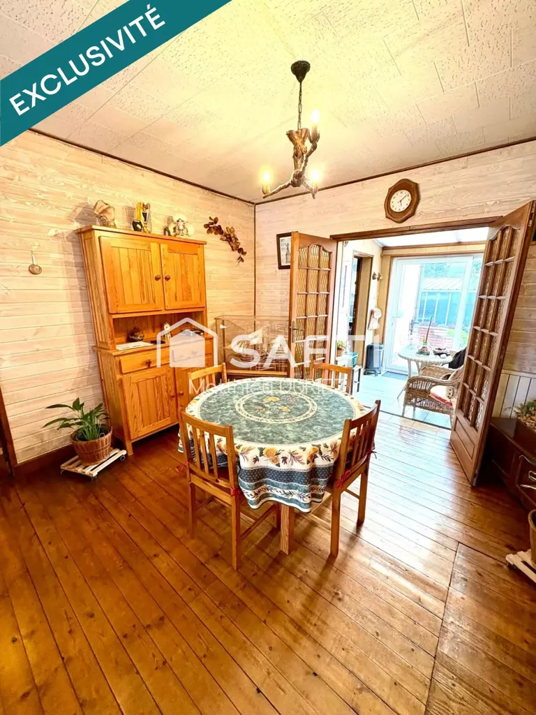 Sala da pranzo - House with Double Garden in Rosendaël