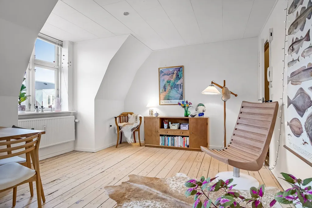 Séjour - Condo with Garden Access in Vejle Centre