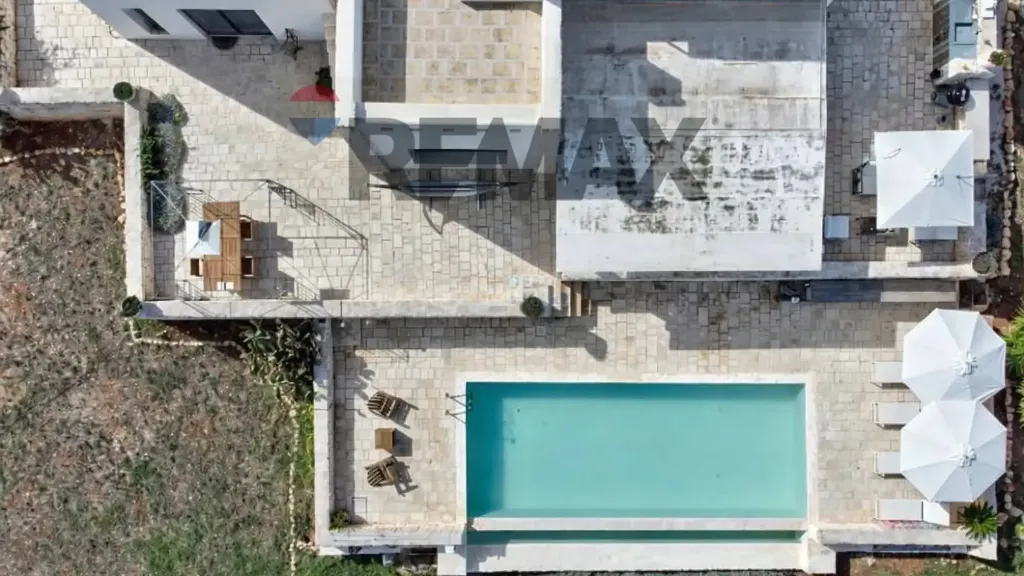 Vue aérienne - Villa with Pool and Sea View in Carovigno