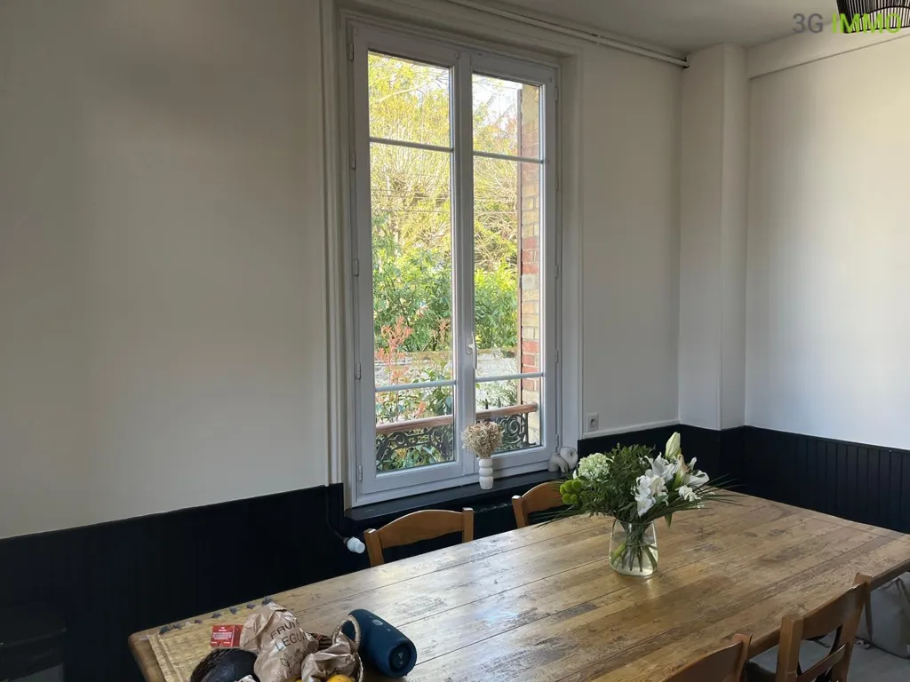 Salle à manger - Maison Ancienne Rénovée au Calme près de Compiègne