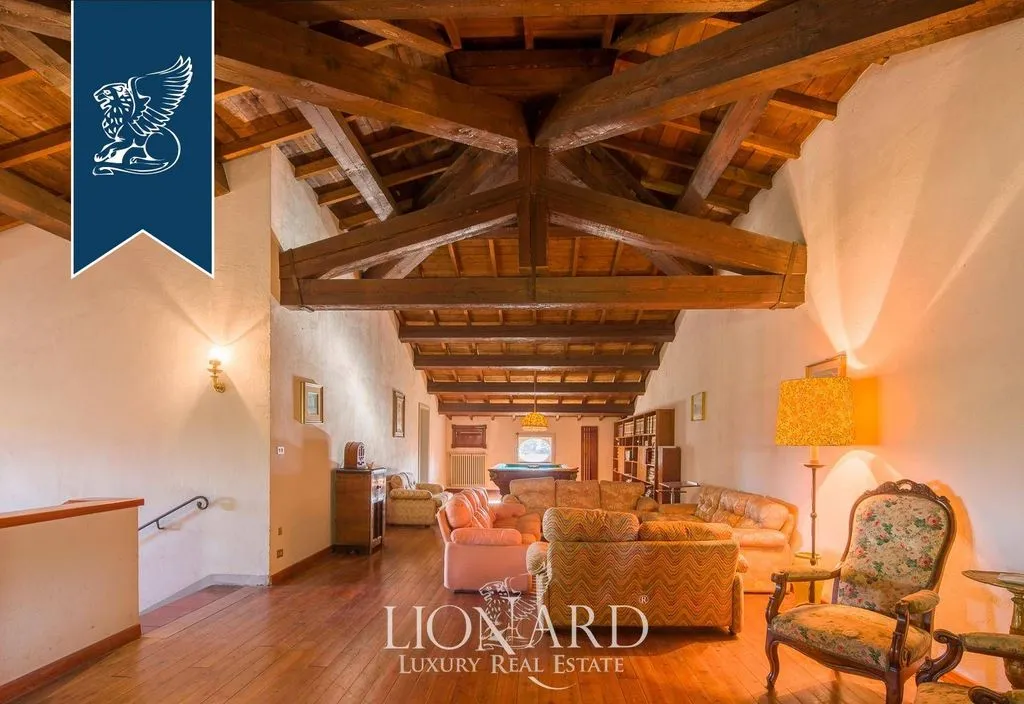 Séjour - Historic Villa with 360° View in Zola Predosa