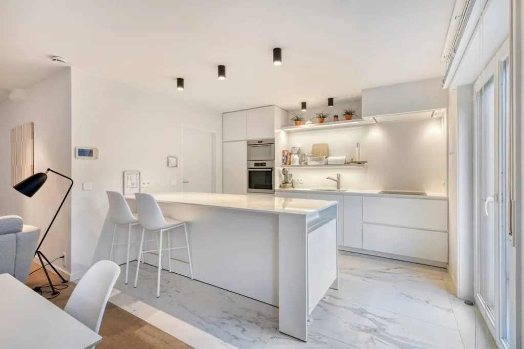 Cuisine - Villa avec Pratique Rénovée au Centre de Sint-Idesbald