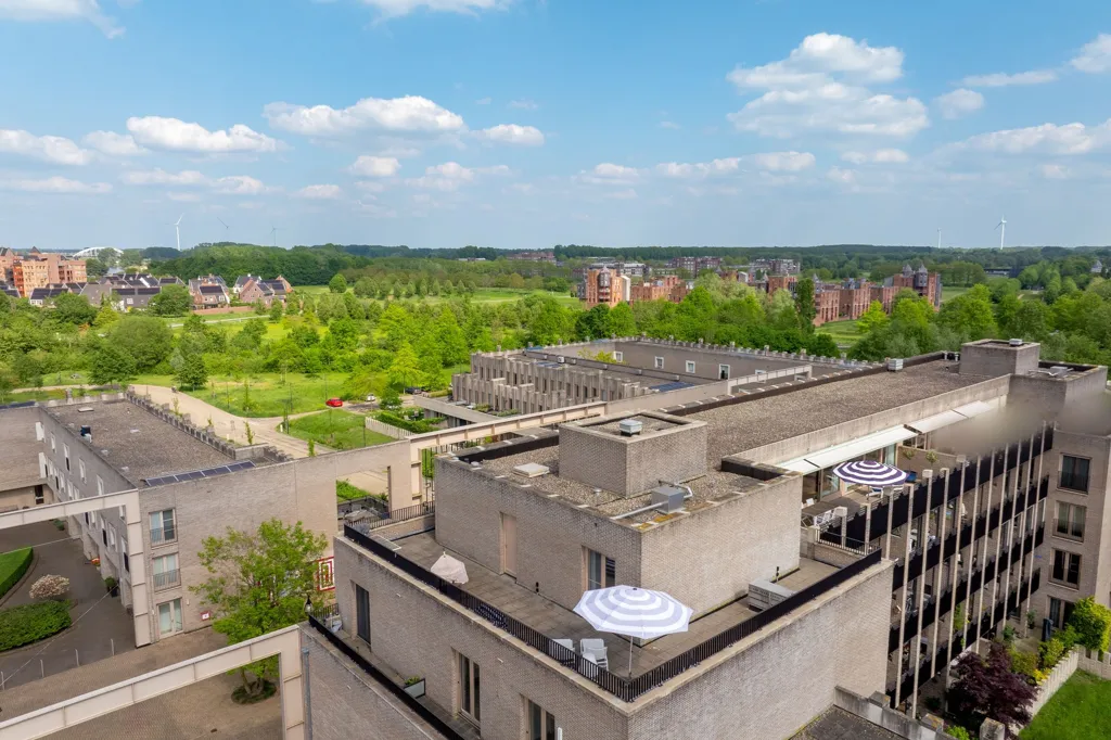 Õhuvaade - Luxury Penthouse with Castle View in Beeckendael
