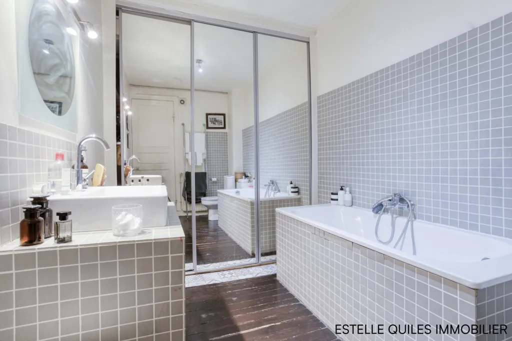 Salles de bain - Appartement Duplex de Charme à Versailles Notre-Dame