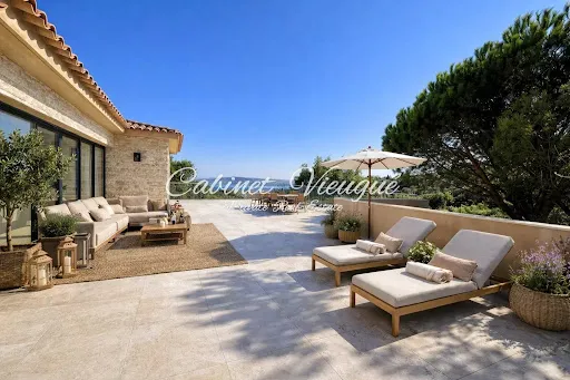 Terrass - Luxury Villa with Sea View in Grimaud