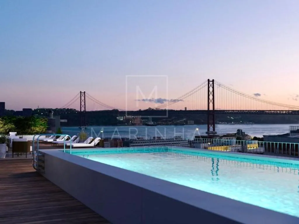 Piscine - Luxury Apartment with Rooftop Pool in Lisbon