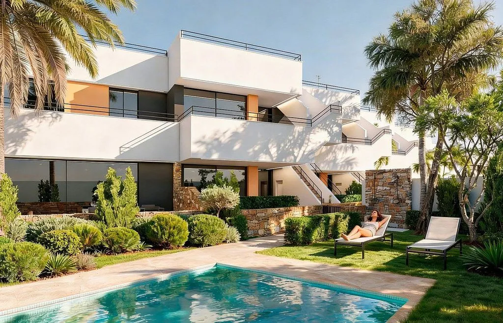 Piscine - New Apartment with Pool in Pilar de la Horadada