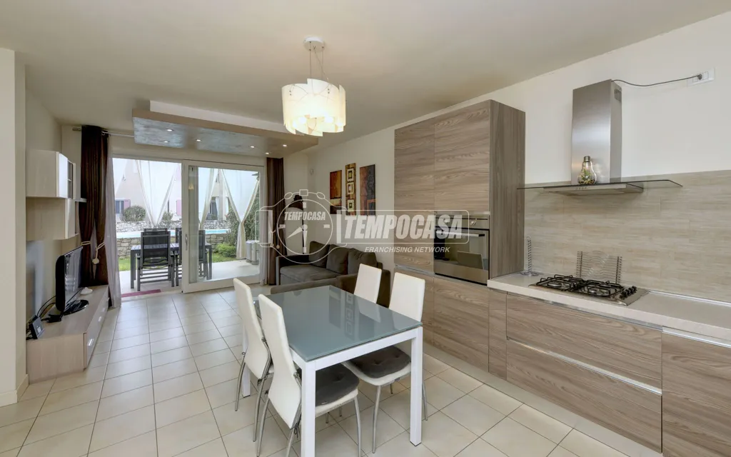 Köök - Modern Apartment with Pool in Lonato del Garda