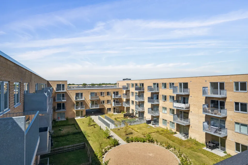 Vista aerea - Modern Flat with Terrace in Tilst