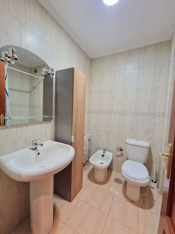 Salles de bain - Furnished Flat with Terrace in Cabo Peñas
