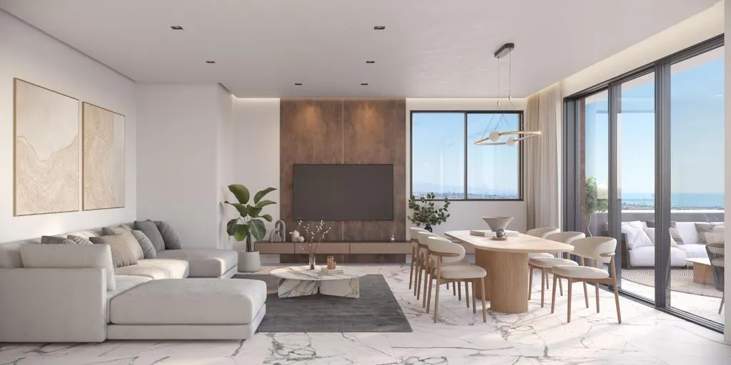 Séjour - Luxury Apartment with Sea View in Estepona