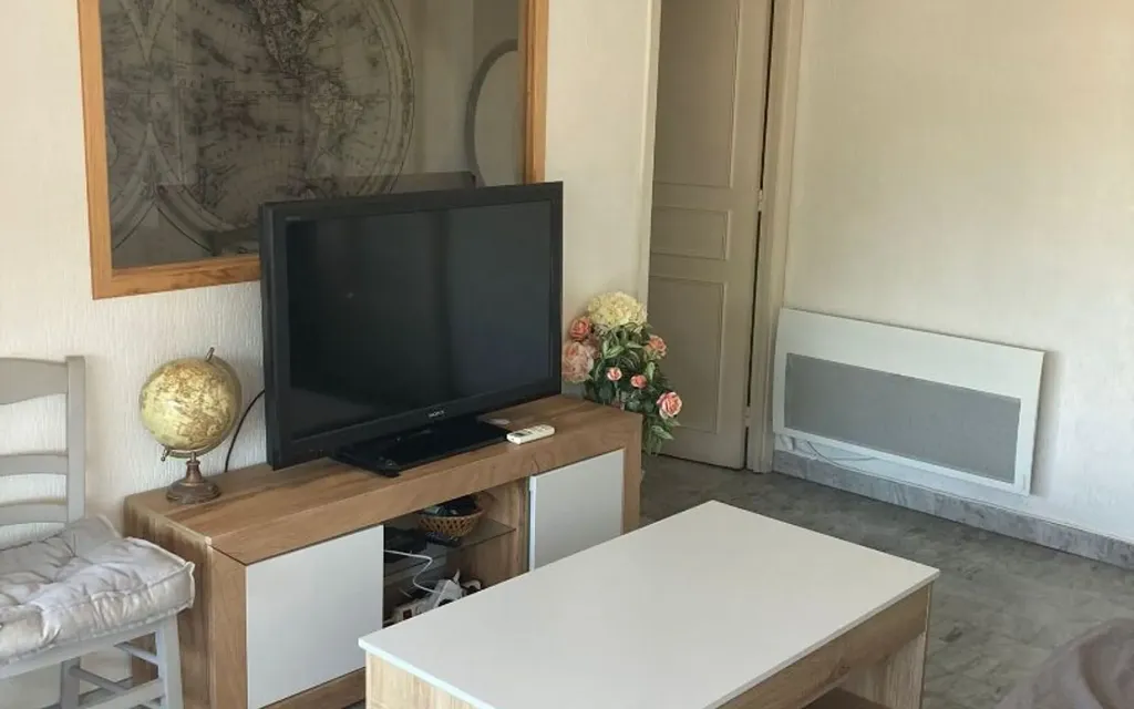 Séjour - Studio avec Balcon et Vue à Cagnes-sur-Mer