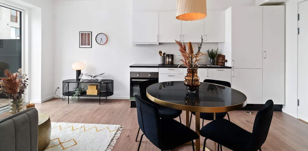 Söögituba - 1-Bedroom Apartment with Terrace in Tilst
