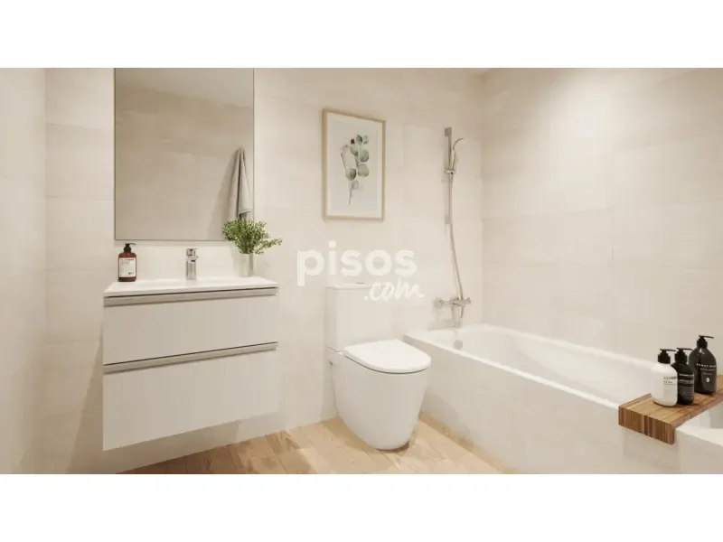 Salles de bain - New Flat with Terrace in Barañáin