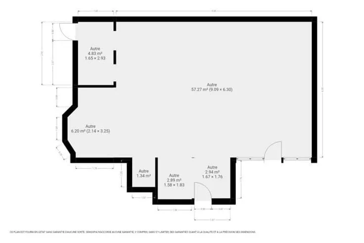 Plan - Maison au Calme à Chassepierre