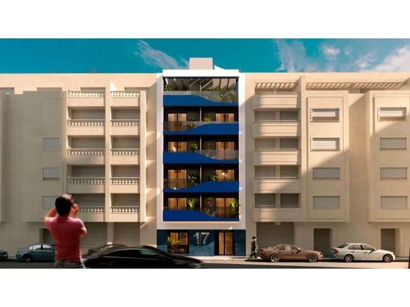 1-toaline korter asukohas Torrevieja