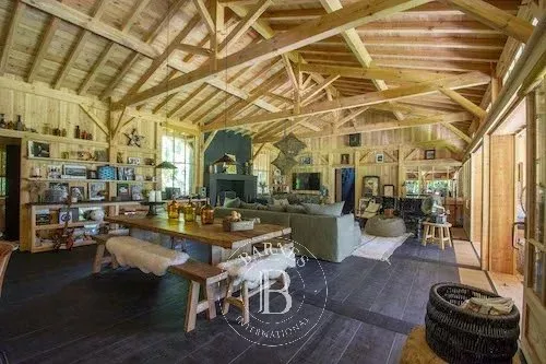 Séjour - Villa Luxueuse avec Piscine à Lège-Cap-Ferret