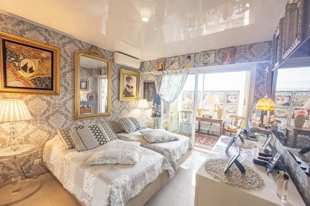 Camere da letto - Apartment with Terrace Behind Croisette, Cannes
