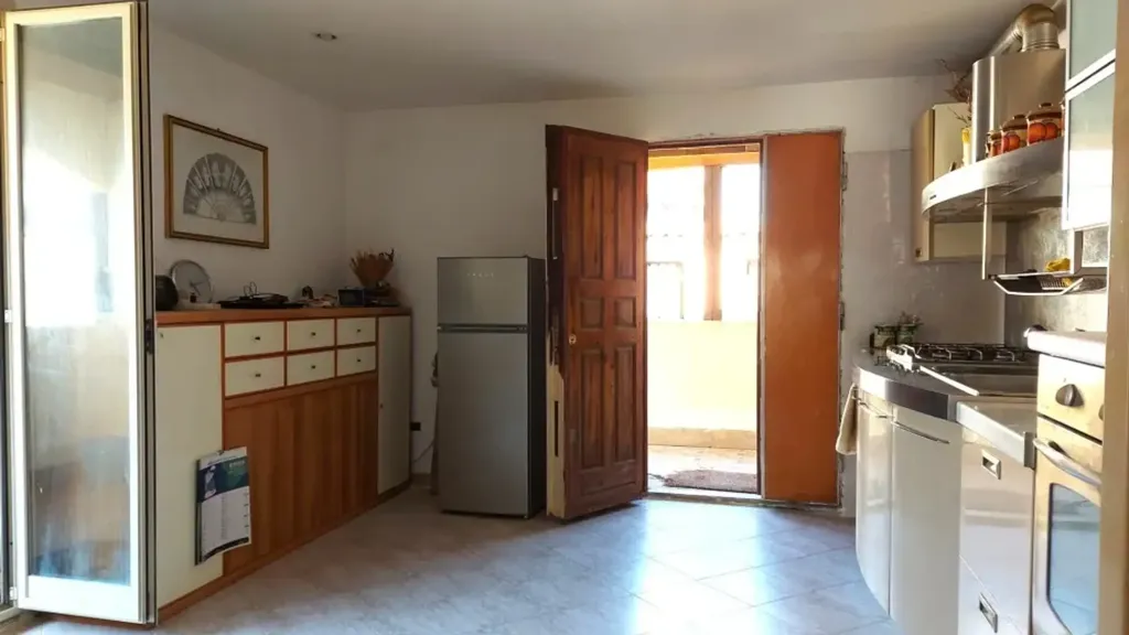 Cuisine - Trilocale with Sea Access in Fiumicino