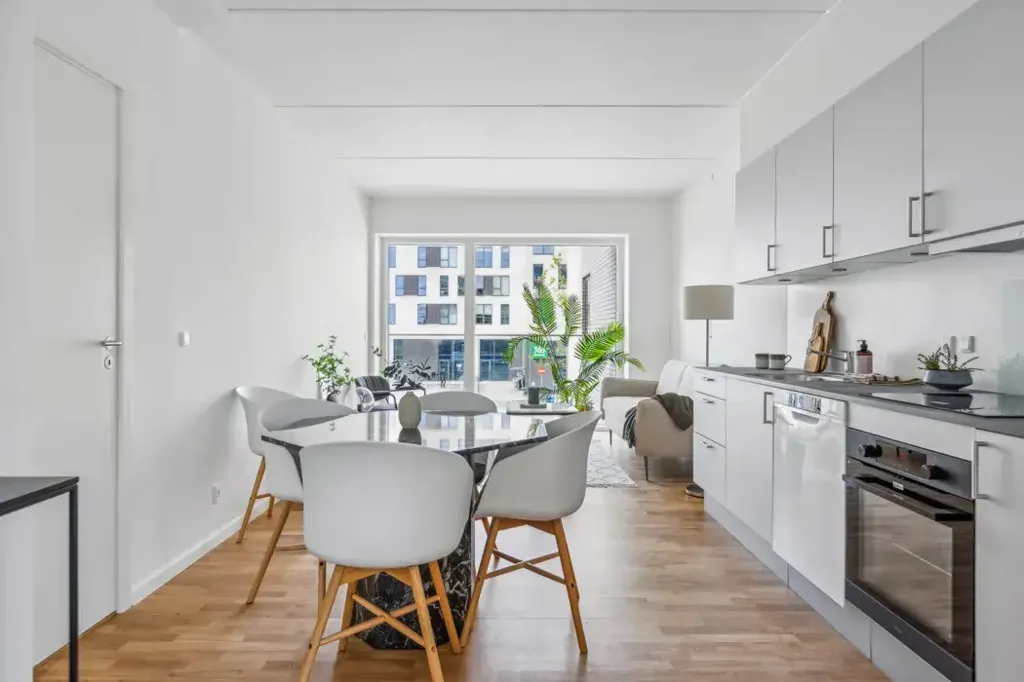 Söögituba - 3-Bed Flat with Balcony in Odense