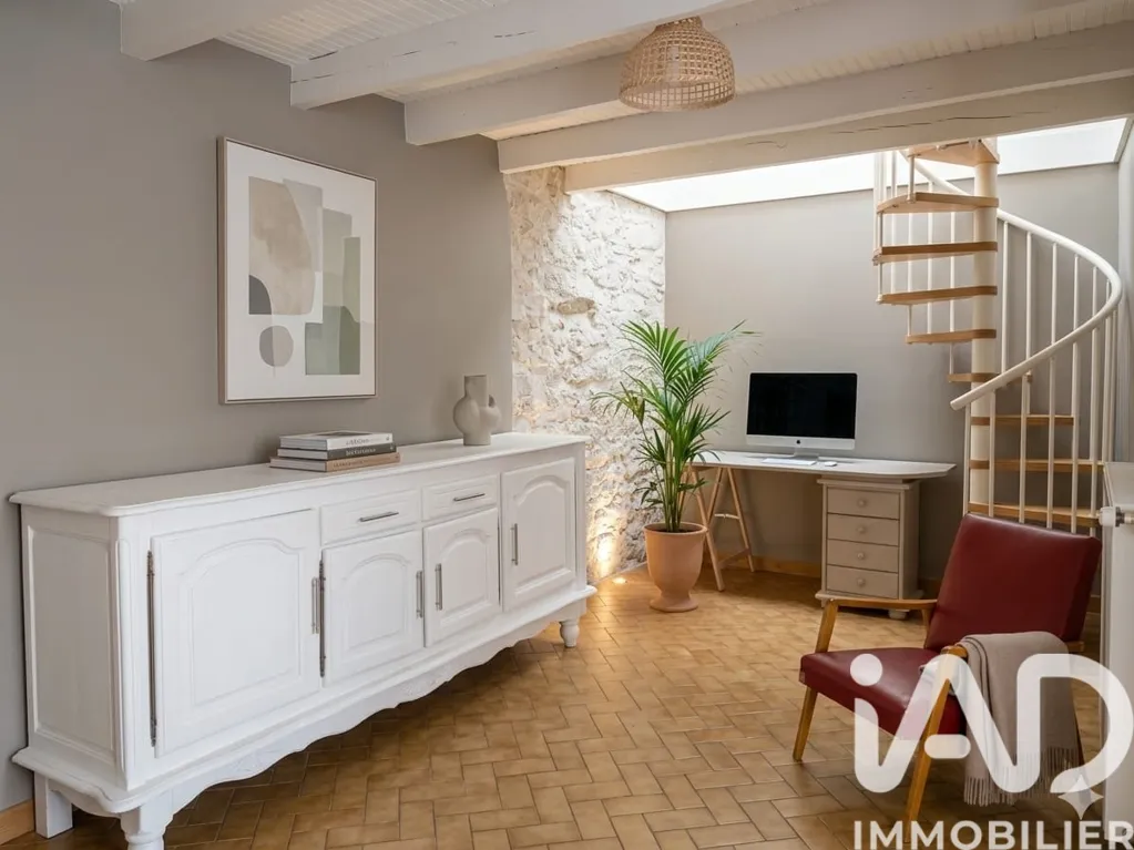 Séjour - Maison de Caractère avec Jardin Clos à Allaire