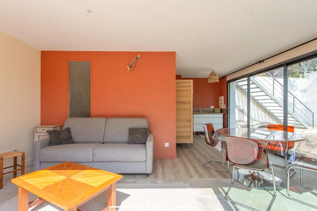 Soggiorno - Contemporary House with Pool near Beaucaire