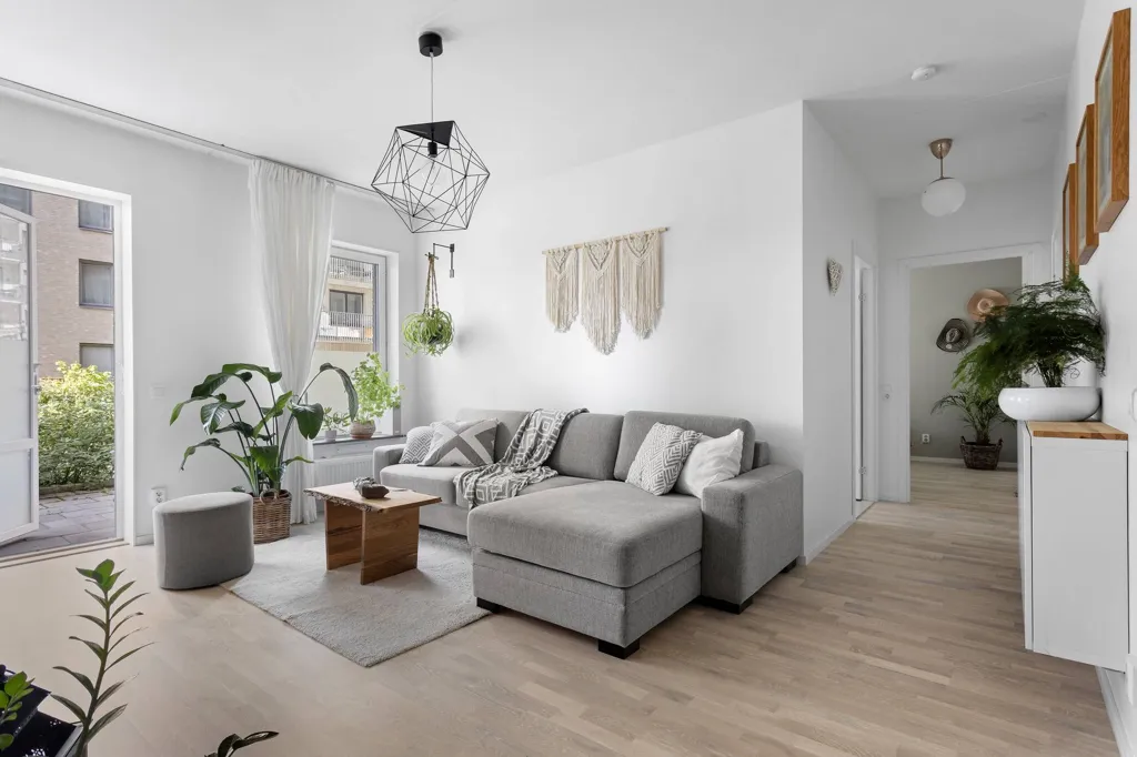 Soggiorno - Apartment with Large Terrace in Järfälla