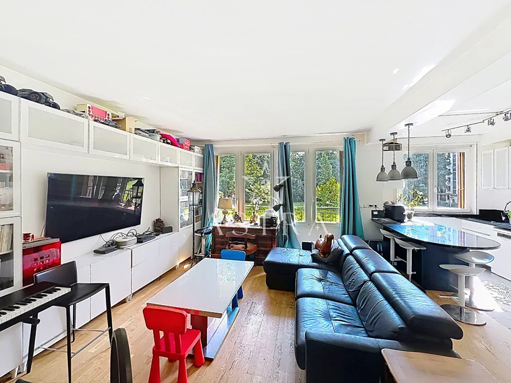 Soggiorno - Furnished Flat with Garden in Châtenay