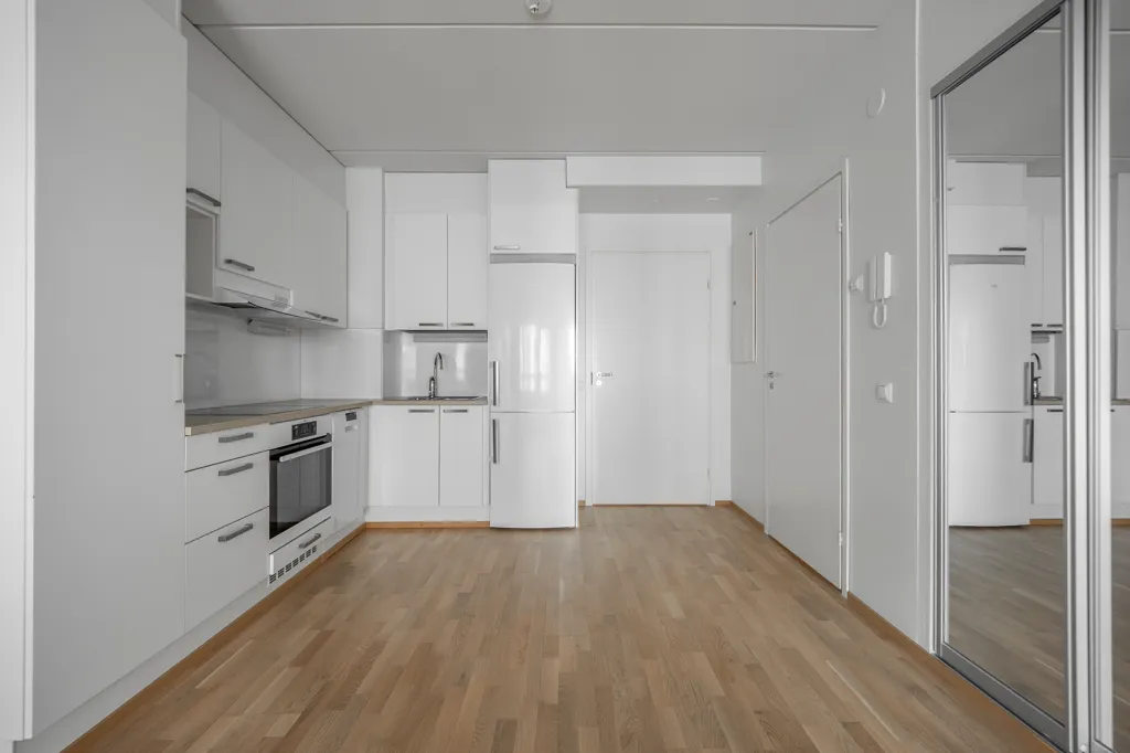 Köök - City Centre Flat with Balcony in Oulu