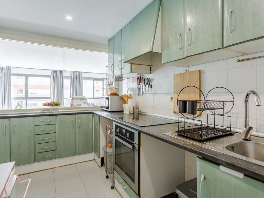 Köök - Bright Apartment with Garage in Pamplona
