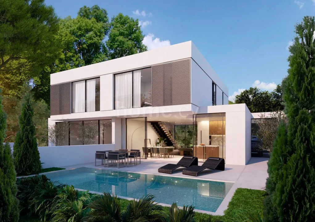 Piscina - New Villa in Pervolia, Larnaca