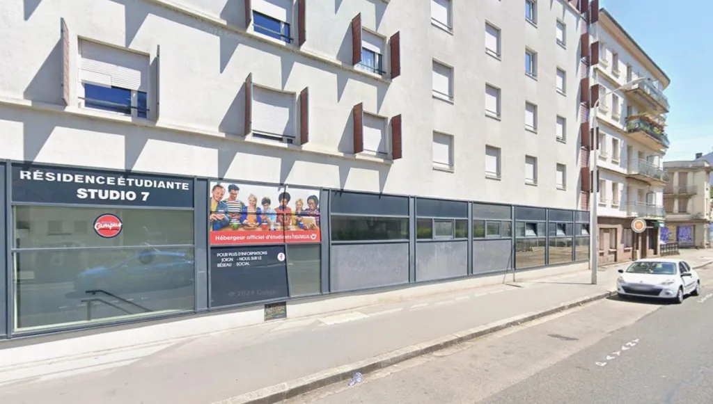 Extérieur - Studio en Résidence Étudiante à Lyon 7