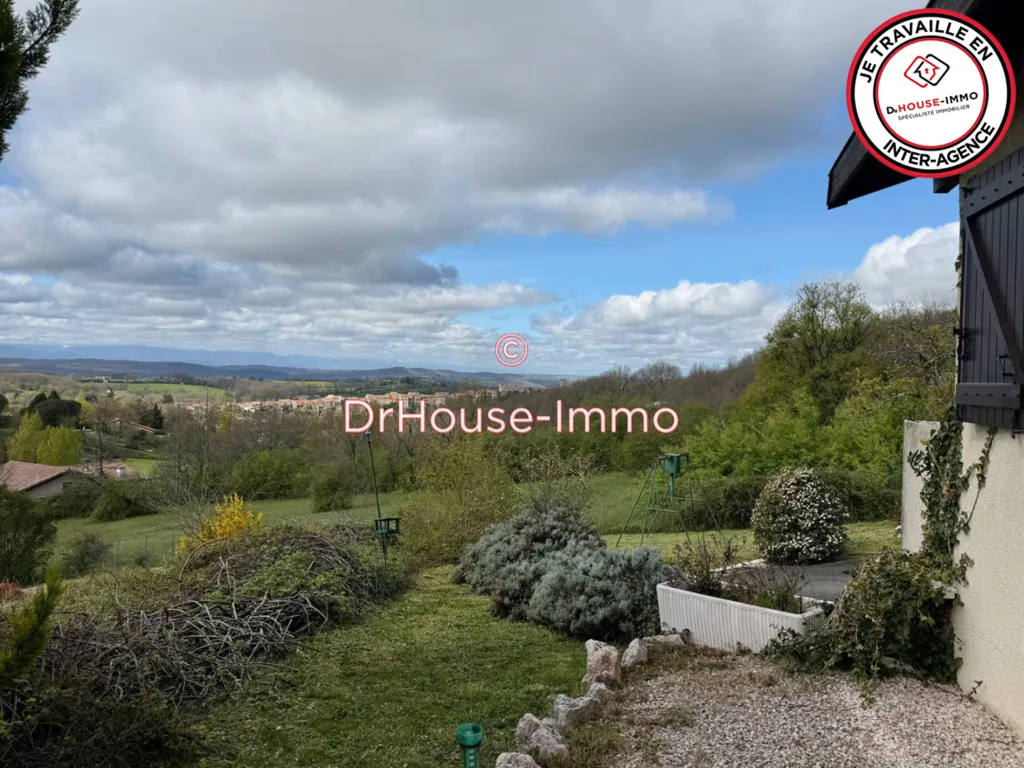 Jardin - Villa avec Vue Panoramique sur les Pyrénées à Aurignac