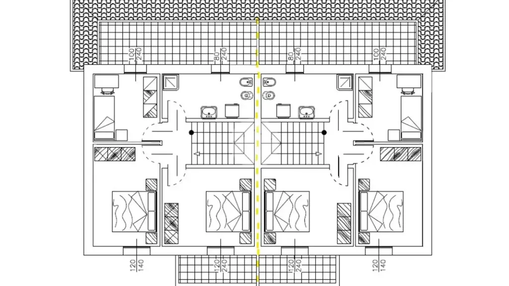 Plan - New Villa with Garden in Scandiano